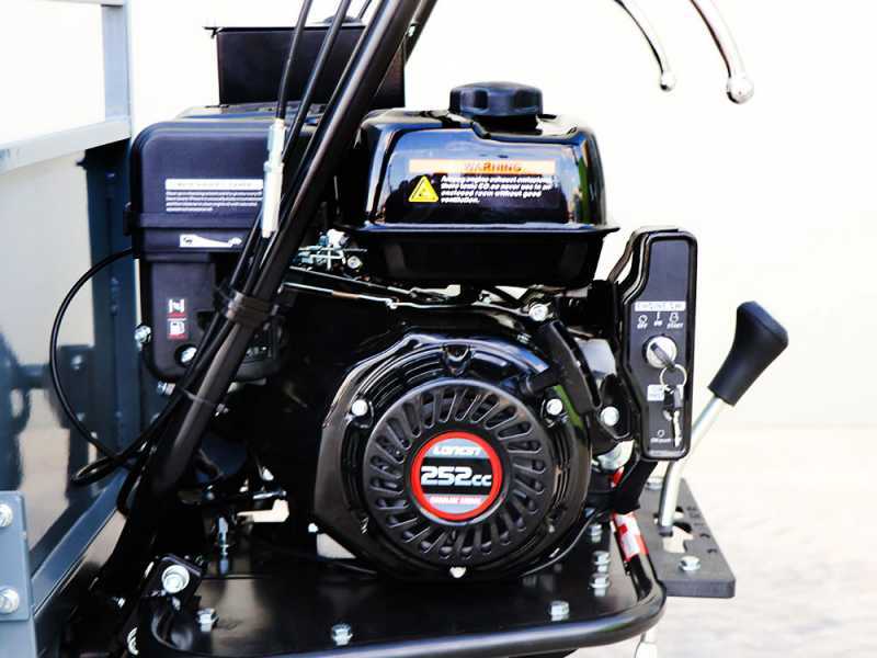 Wortex SFL 500-E - Motocarriola cingolata cassone estensibile 500Kg