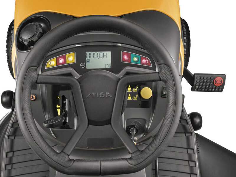 Stiga Tornado 5108 - Trattorino tosaerba - ST 500 - 452cc - scarico laterale