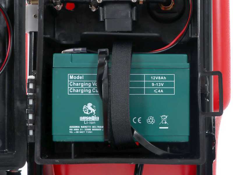 Ausonia 45L Trolley - Pompa irroratrice a batteria - Serbatoio da 45 litri