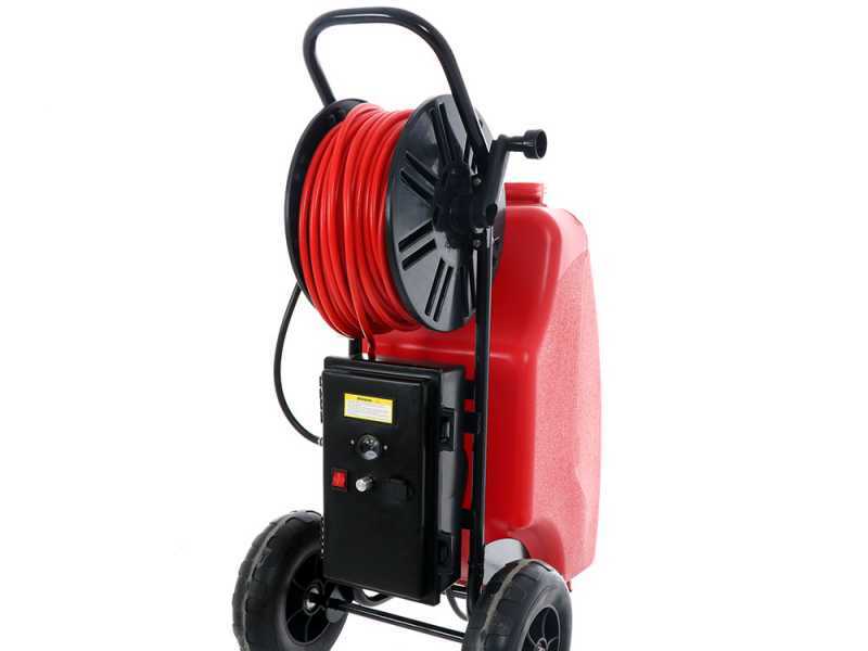Ausonia 45L Trolley - Pompa irroratrice a batteria - Serbatoio da 45 litri