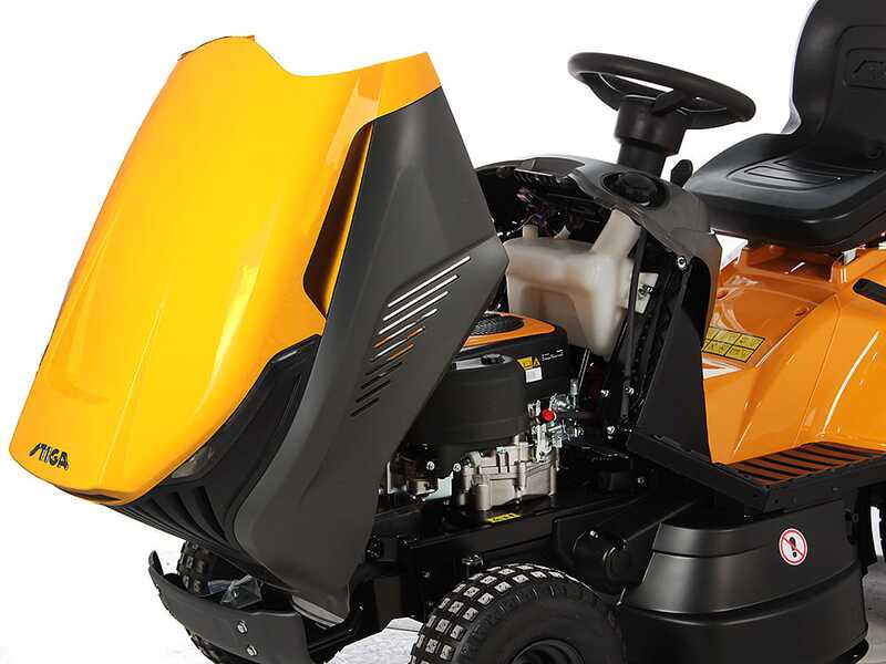 Stiga Tornado 5108 - Trattorino tosaerba - ST 500 - 452cc - scarico laterale e mulching