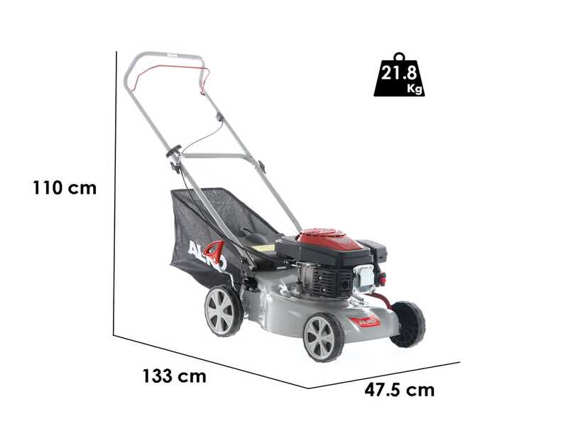 Al-Ko Easy 4.20 P-s - Tagliaerba a scoppio - 2 in 1 - Motore da 140cc
