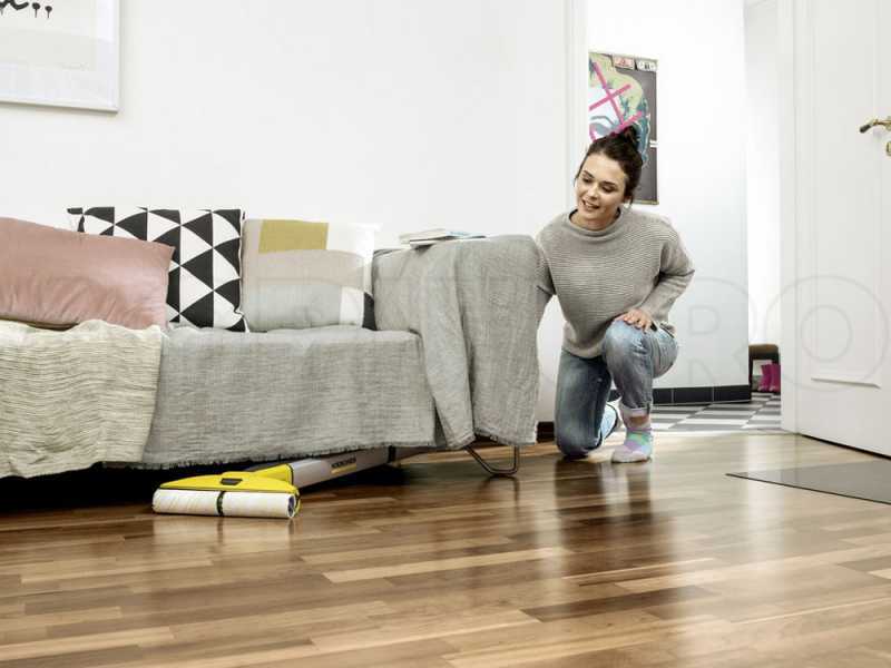 Karcher EWM 2 - Lavapavimenti a batteria senza fili 3 in 1: lava, asciuga, aspira