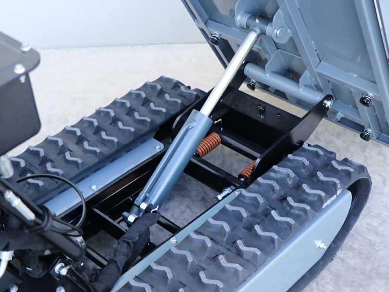 Wortex SFL 500-HS - Motocarriola cingolata cassone estensibile 500Kg