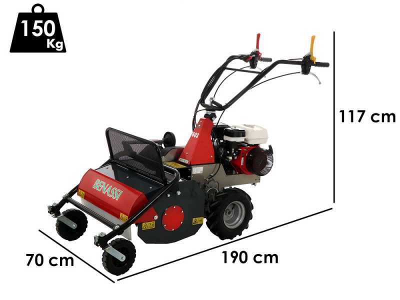 Benassi T603 - Trinciaerba professionali a martelli - Honda GX200