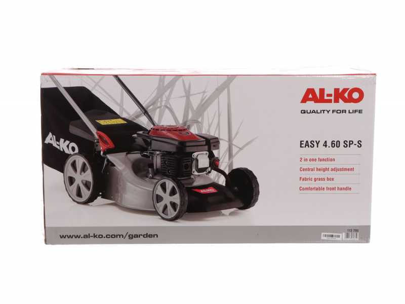 Al-ko Easy 4.60 SP-S - Tagliaerba a scoppio trazionato - 2in1 - Motore da 140cc
