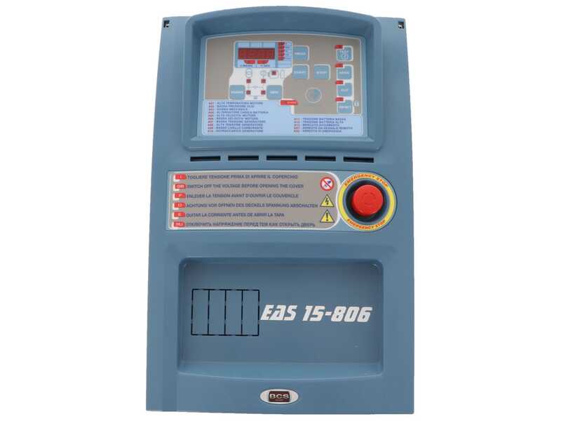 MOSA GE 5000 HBM-L AVR EAS - Generatore di corrente a benzina con AVR 4.4 kW - Continua 3.6 kW Monofase + ATS - Motore Honda iGX270