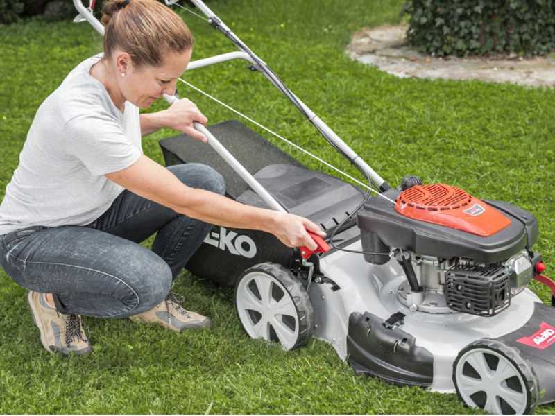 Al-Ko Easy 5.10 SP-S - Tagliaerba a scoppio trazionato  - 4 in 1 - Motore da 160cc