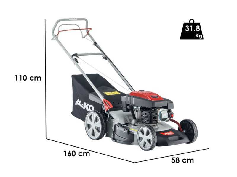 Al-Ko Easy 5.10 SP-S - Tagliaerba a scoppio trazionato  - 4 in 1 - Motore da 160cc