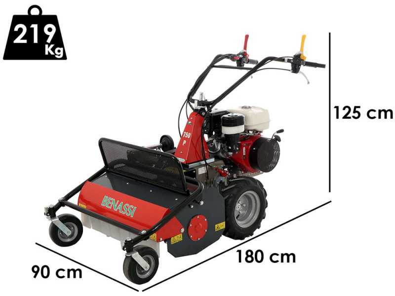 Benassi T750P - Trinciaerba professionale a martelli - Honda GX390