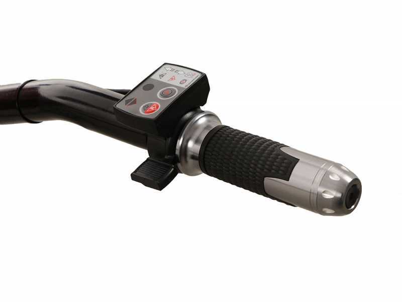 GeoTech CAR 150A - Carriola elettrica a batteria 24V 12Ah con ruote traktor