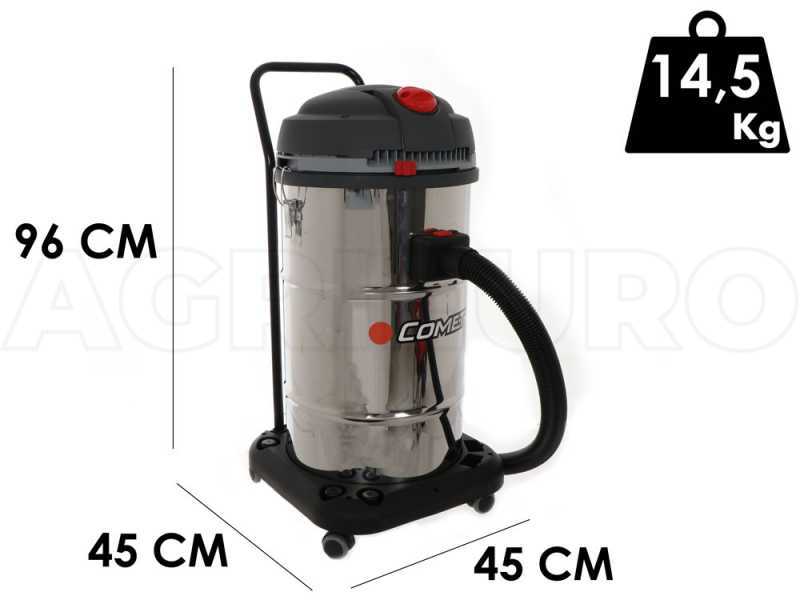 Comet CVP 265 X - Bidone aspiratutto - 65 lt - Fusto in acciaio - Serie Professionale