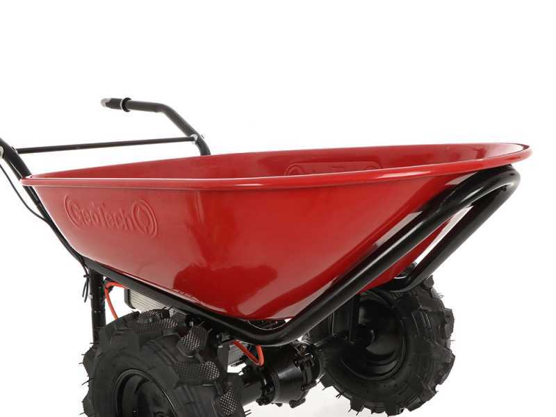 Geotech CAR 260T-100 - Carriola elettrica a batteria 40V 6Ah - Ruote traktor