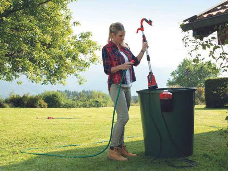 Einhell GE-PP 18RB Li - Pompa sommersa - Batteria 18V 2,5 Ah e caricabatteria