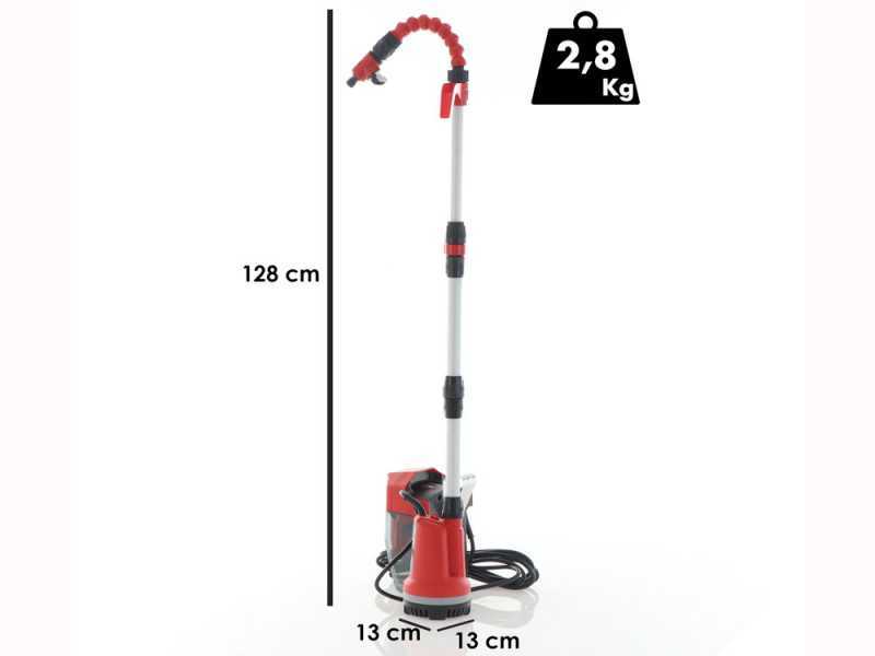 Einhell GE-PP 18RB Li - Pompa sommersa - Batteria 18V 2,5 Ah e caricabatteria