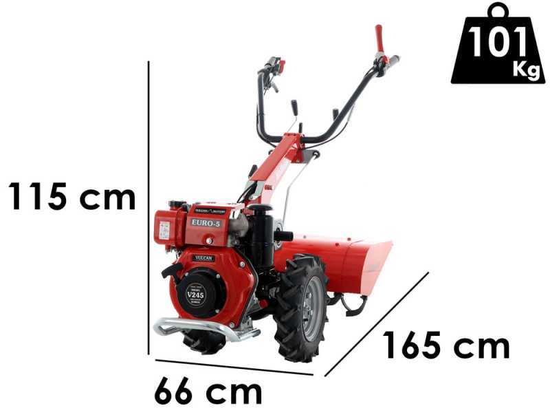 Diesse Minitriss - Motocoltivatore diesel - Vulcan V245 - 4.2HP