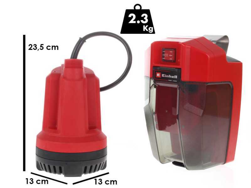 Einhell GE-SP 18 Li Solo - Pompa sommersa - SENZA BATTERIA E CARICABATTERIE