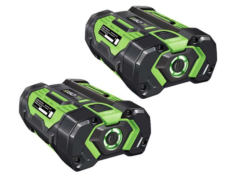EGO HT2410E - Tagliasiepi a batteria brushless 2 x 56V/2.5 Ah - Lama da 61 cm