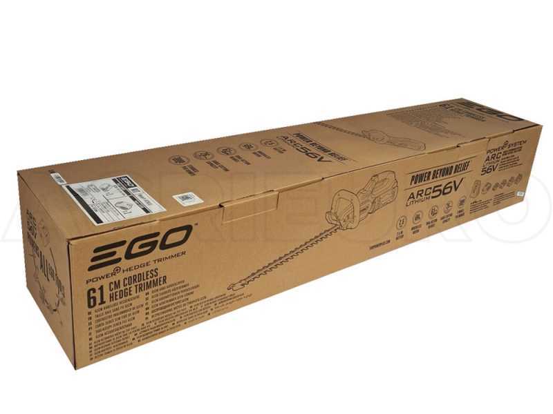EGO HT2410E - Tagliasiepi a batteria brushless lama da 61 cm - SENZA BATTERIE E CARICABATTERIE
