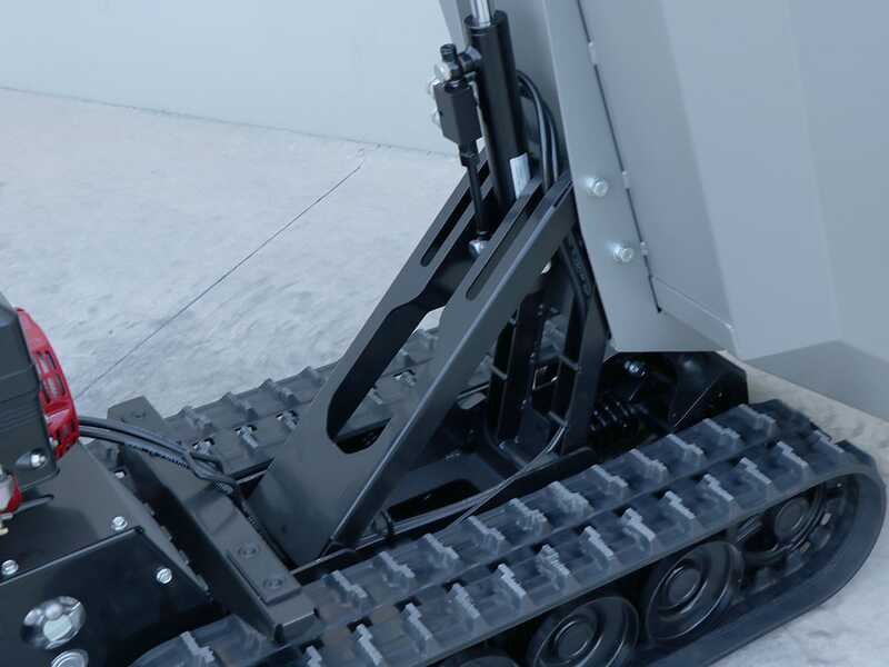 Honda HP 500H IT - Motocarriola cingolata cassone dumper - Portata 500Kg - Cambio idrostatico