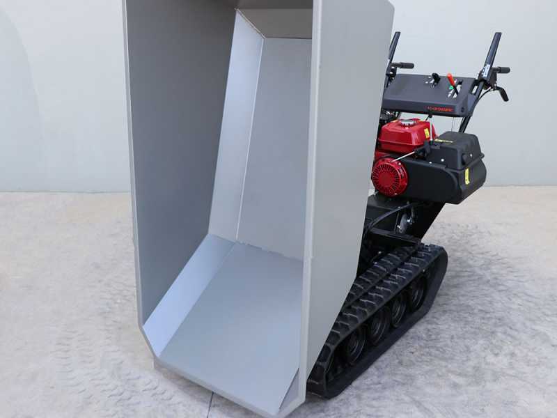 Honda HP 500H IT - Motocarriola cingolata cassone dumper - Portata 500Kg