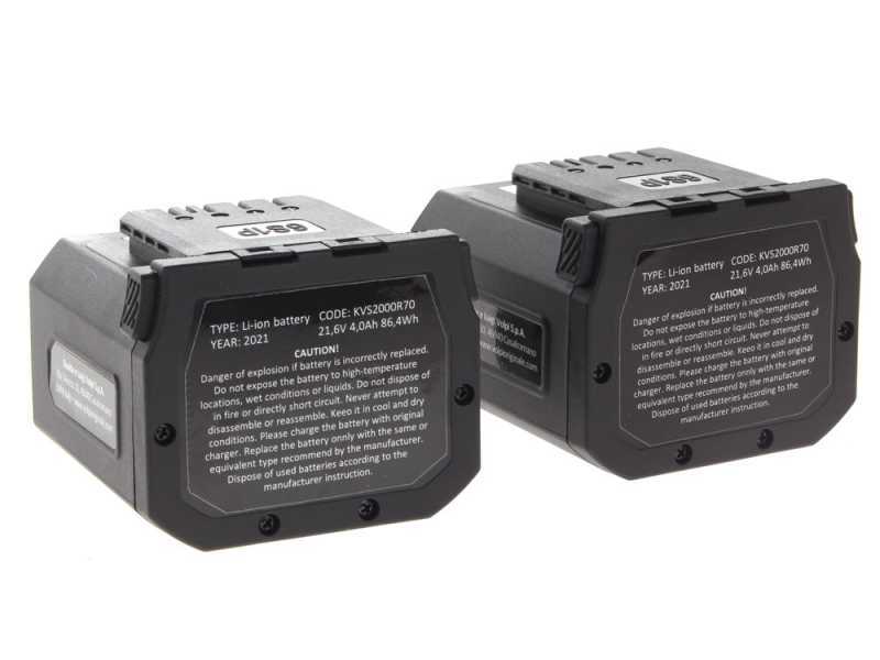 Potatore manuale a batteria Volpi PVS5001 - con batterie 14.4V 4 Ah