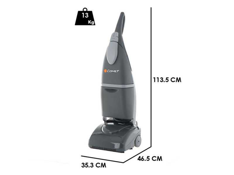 Comet CPS 29E - Lavapavimenti elettrica 3 in 1: lava, asciuga e aspira