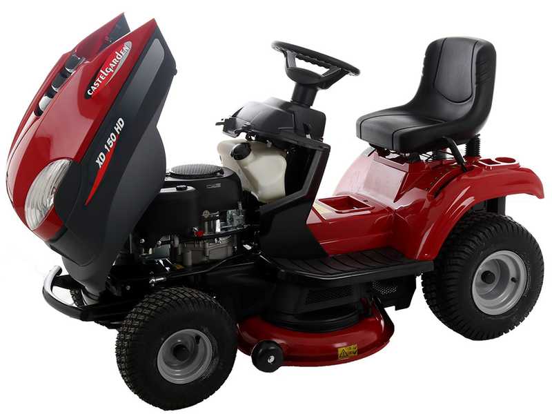 Castelgarden XD 150 HD - Trattorino tosaerba con scarico laterale e motore ST 400