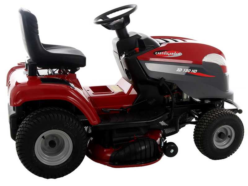 Castelgarden XD 150 HD - Trattorino tosaerba con scarico laterale e motore ST 400
