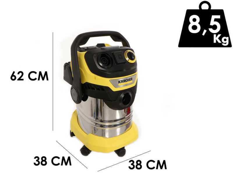 Karcher WD 5 P S V-25/5/22 - Bidone aspiratutto - Soffiatore - bidone 25 lt - 1100W