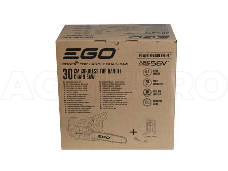 Motosega da potatura a batteria EGO CSX3000 - 56V - 30cm - SENZA BATTERIE E CARICABATTERIE