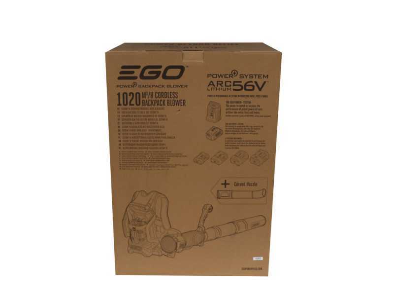 EGO LB6000E - Soffiatore a zaino - SENZA BATTERIE E CARICABATTERIE