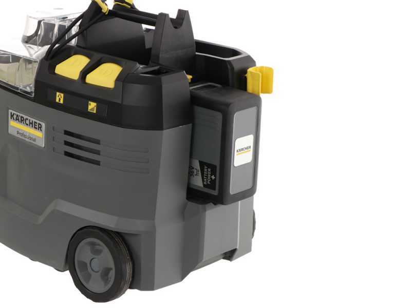 Karcher PRO Puzzi 9/1 Bp Pack Adv - Lavasuperfici tessili a batteria - 36 V