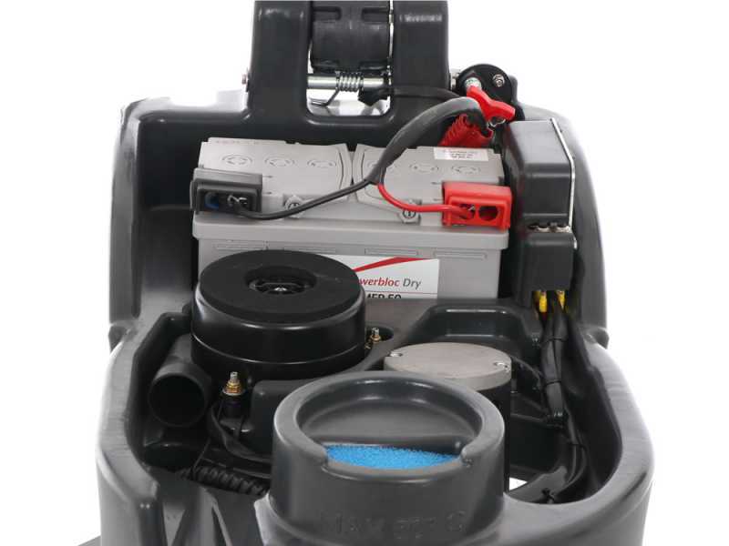 Comet PSW 11 B - Lavapavimenti a batteria - 3 in 1: lava, asciuga e aspira