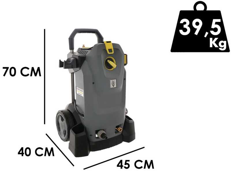 Karcher PRO HD 8/18-4 M - Idropulitrice professionale ad acqua fredda - 270 bar Max - 350 l/h - trifase