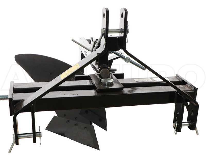 BlackStone B-BPS 35 - Aratro monovomere - Spostamento manuale a vite - Per trattori con attacco a tre punti