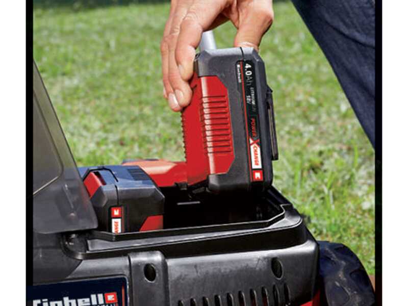 Einhell GC-SC 36/31 Li - Arieggiatore a batteria - 18V - 2x 4Ah