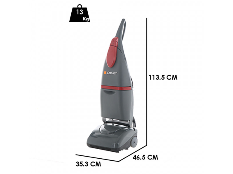 Comet CPS 29 EH - Lavapavimenti elettrica 3 in 1: lava, asciuga e aspira