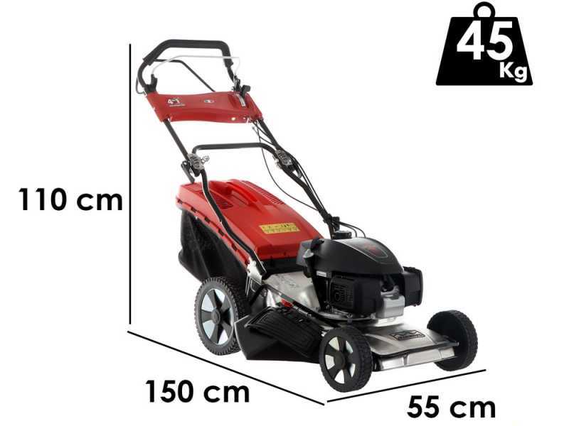 Marina Systems MX 55 3V - Rasaerba a scoppio trazionato - Motore Honda GCVx 200 - Acciaio INOX