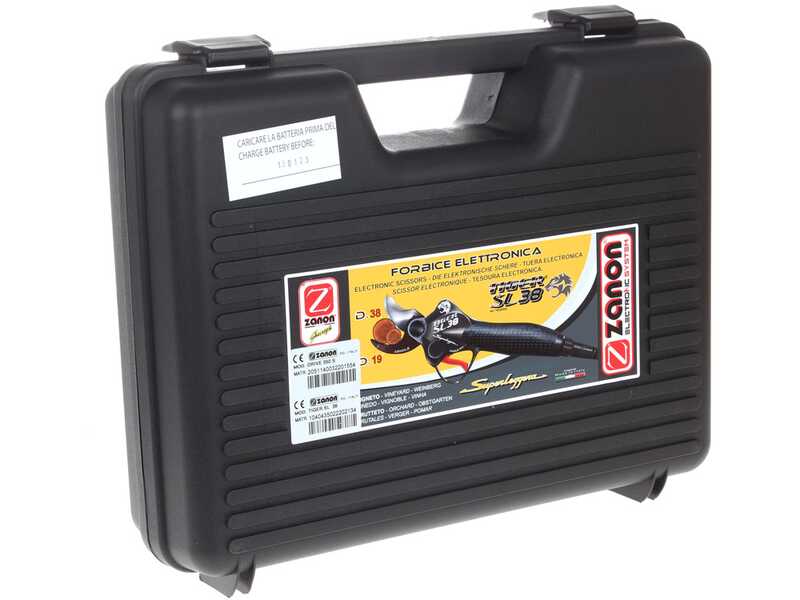 Zanon Tiger SL 38 - Forbice elettrica da potatura - 50.4V 3.2Ah - Diametro di taglio 38mm