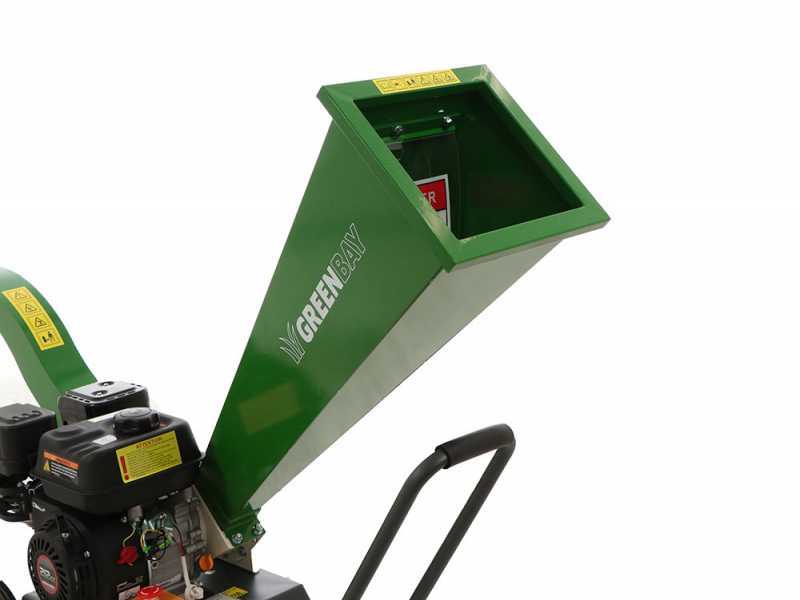 GreenBay GB-WRC 50 L - Biocippatore a scoppio - Motore benzina 7 HP