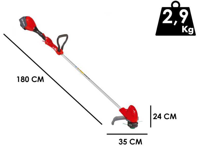 Efco DSi 30 - Decespugliatore a batteria - 40V - SENZA BATTERIA E CARICABATTERIE