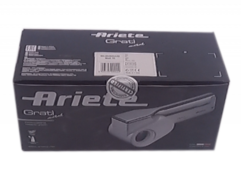 Ariete Grat&igrave; Metal 44 - Grattugia a batteria - 2 rulli in dotazione 