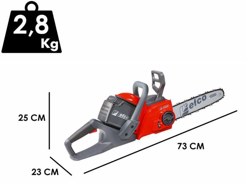 Efco MTi 30 - Elettrosega a batteria 40V 5Ah - Lama da 30cm