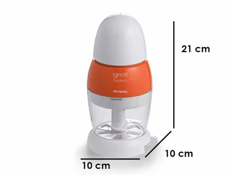Ariete Grat&igrave; Turbo - Grattugia elettrica - 200W