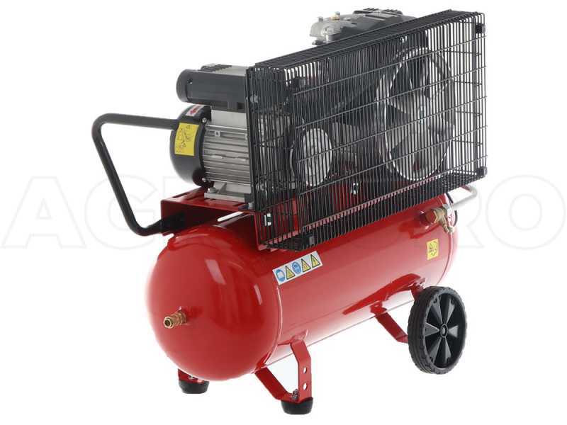 Fini Advanced MK 102-50-2M - Compressore aria elettrico monofase a cinghia - Motore 2 HP - 50 lt