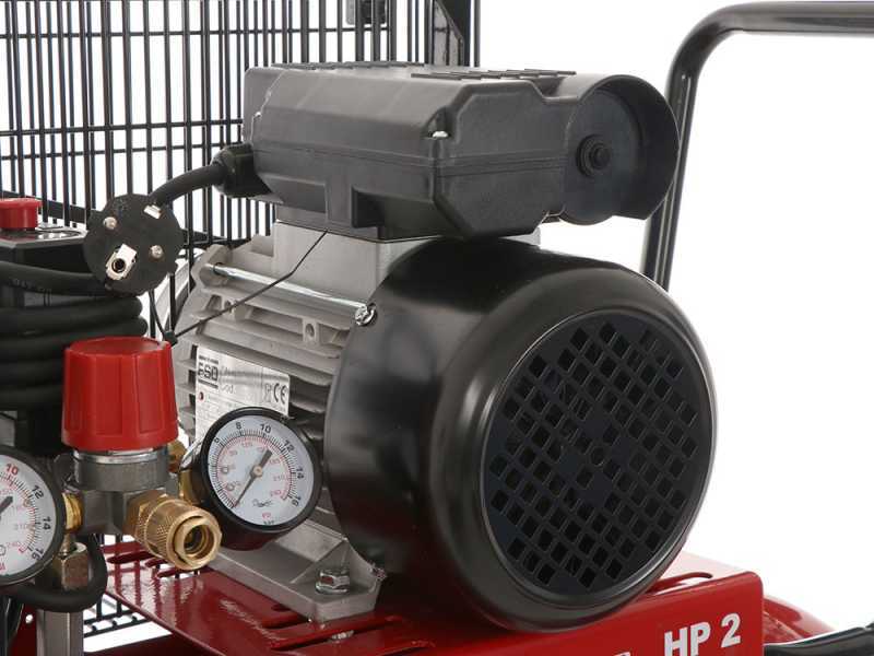 Fini Advanced MK 102-100-2M - Compressore aria elettrico monofase a cinghia - Motore 2 HP - 100 lt