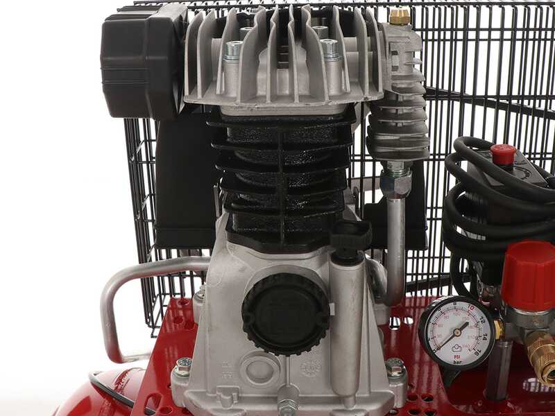 Fini Advanced MK 103-100-3M - Compressore aria elettrico monofase a cinghia - Motore 3 HP - 100 lt