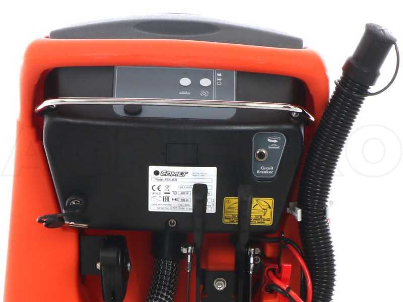 Comet PSW 45 B - Lavapavimenti a batteria - 3 in 1: lava, asciuga e aspira