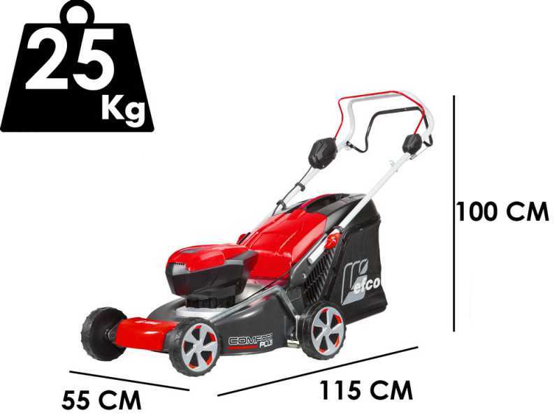 Efco LRi 44 T - Tagliaerba semovente a batteria 40V - SENZA BATTERIA E CARICABATTERIA